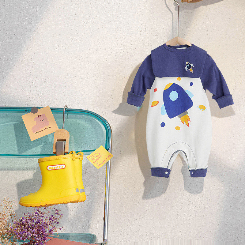 New Baby Long Sleeve Bodysuit Cotton Romper