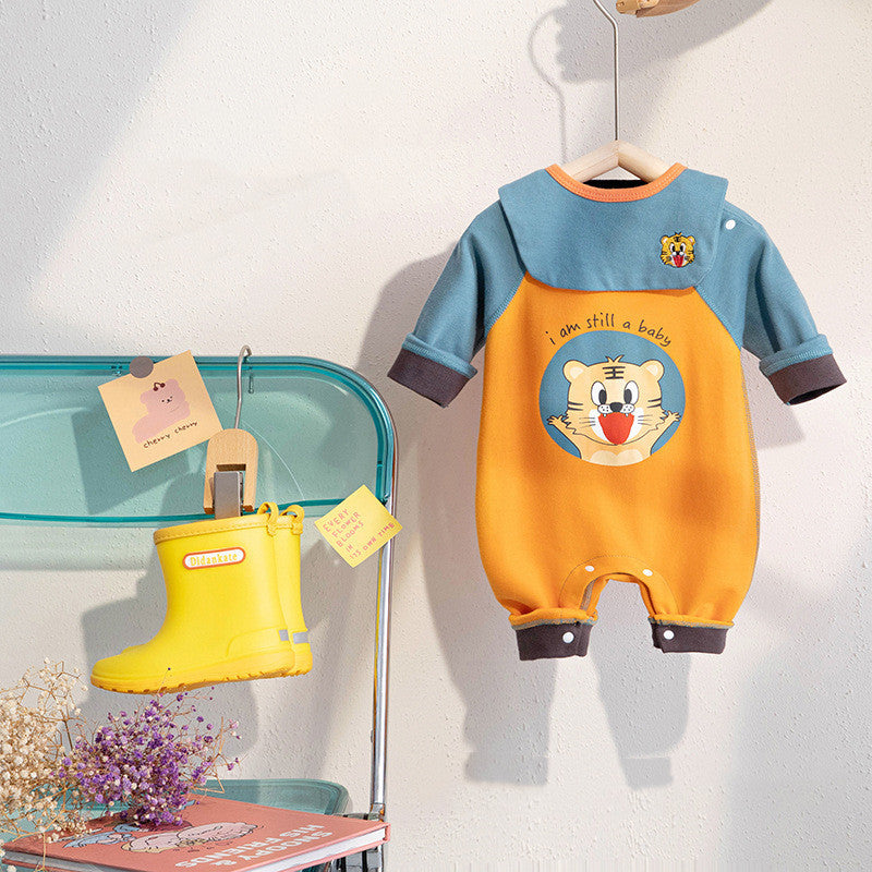 New Baby Long Sleeve Bodysuit Cotton Romper