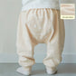 Baby Fleece-lined Cotton Men And Women Baby Single-layer Fleece-lined Cotton Pants